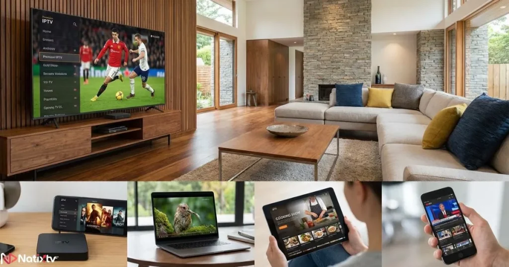 IPTV providers compatible with Smart TV mobile and multiple devices