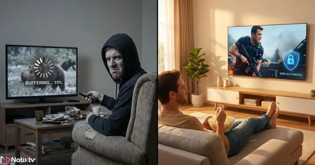 streaming vpn improving IPTV stability and reducing buffering