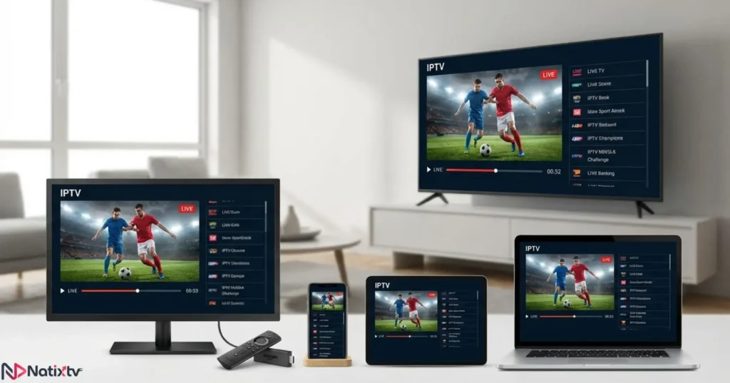 IPTV USA devices including Smart TV and Firestick compatibility
