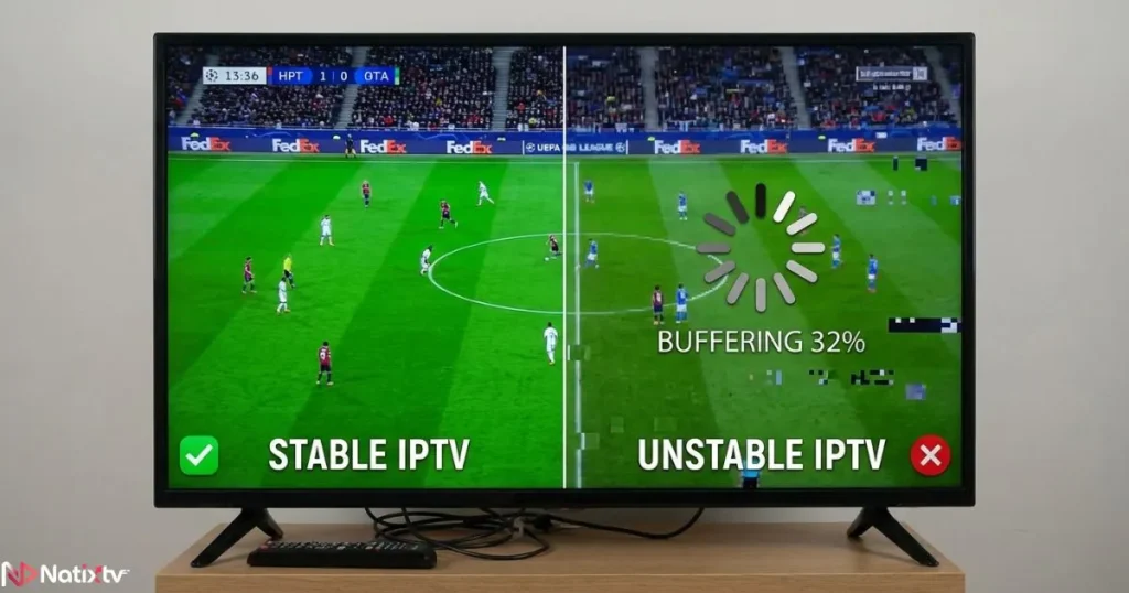 reliable iptv compared to unstable and risky IPTV services