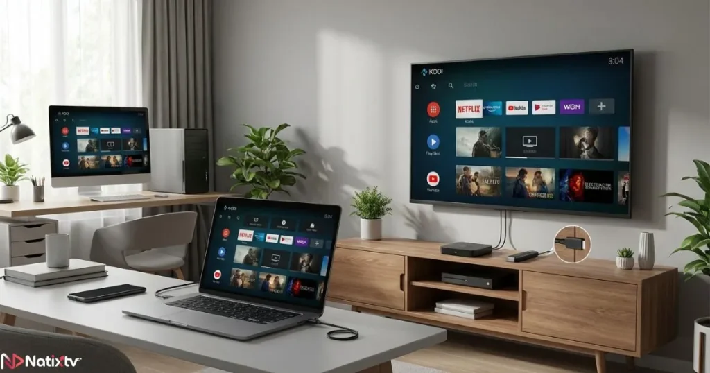 kodi iptv setup on multiple compatible devices