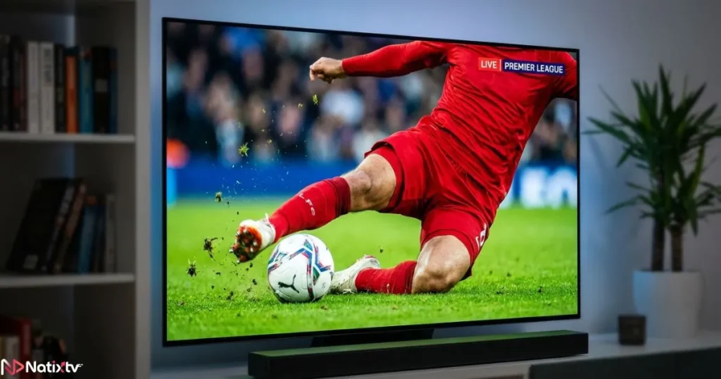 HD IPTV quality offered by a premium IPTV service for smooth viewing