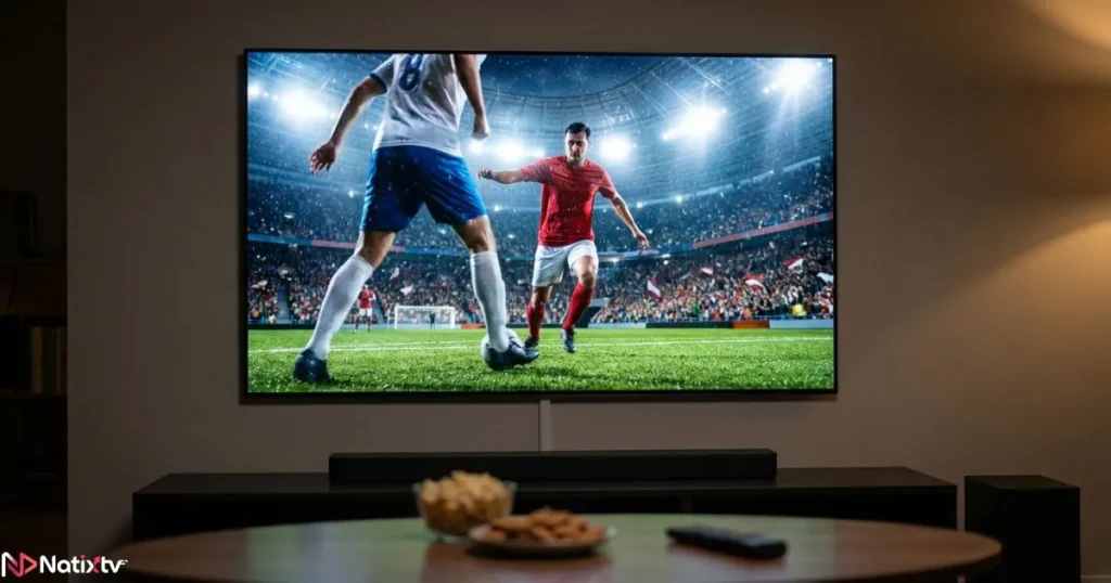 Premium IPTV provider optimized for live sports streaming