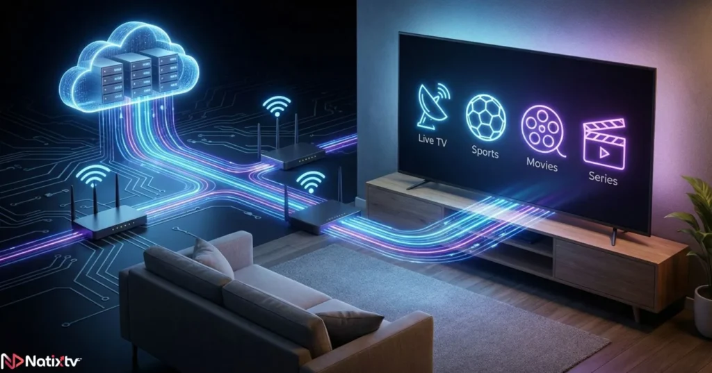 How a USA IPTV service delivers live TV through the internet