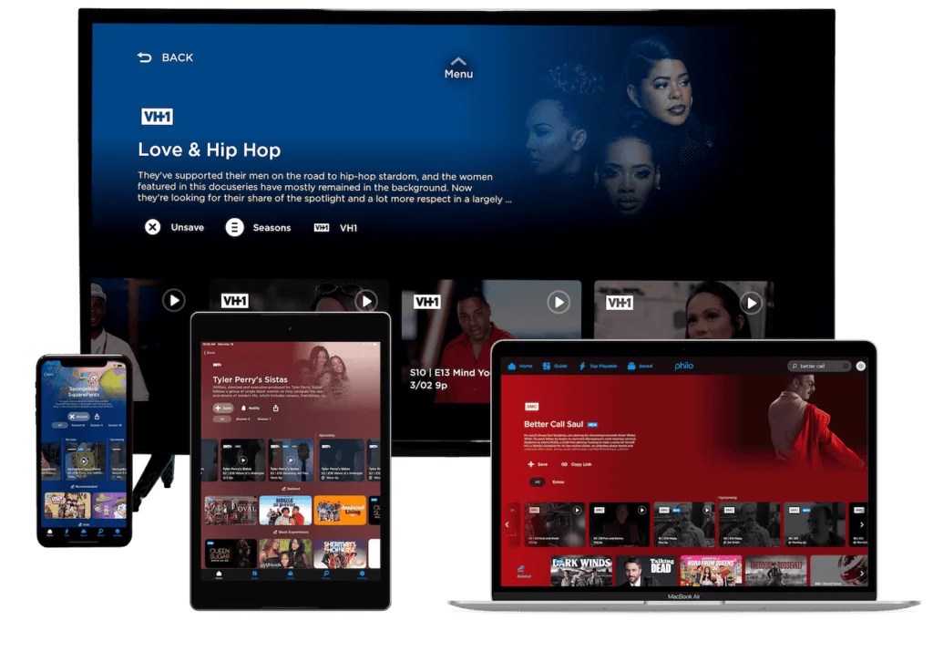 Watching IPTV channels on multiple compatible devices
