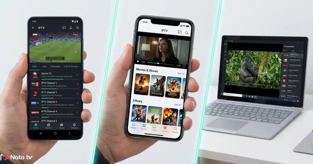IPTV apps Android iOS and Windows compatibility across devices