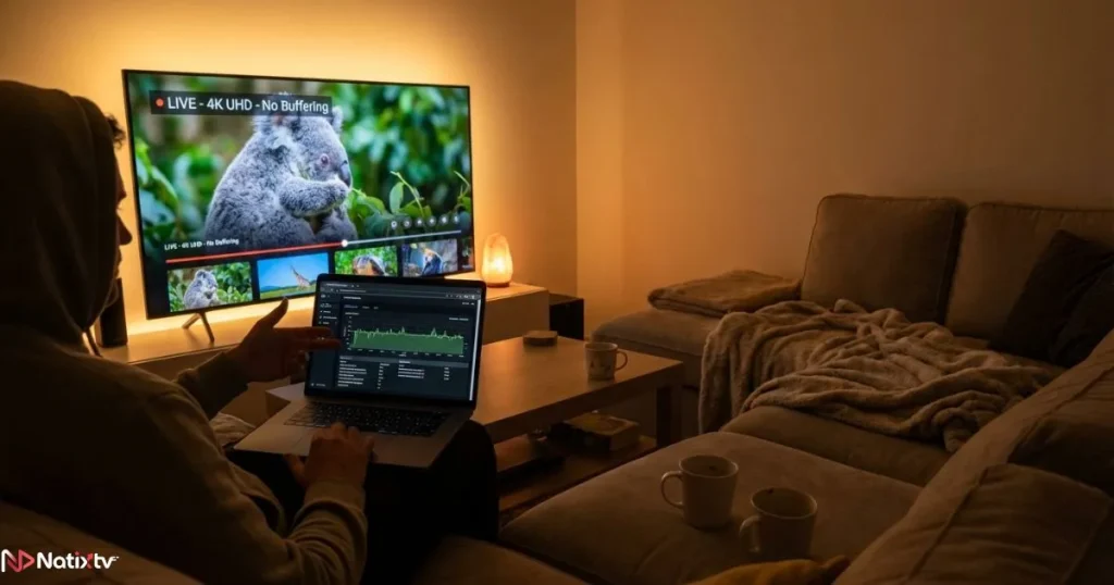 iptv free test during peak hours with smooth streaming quality