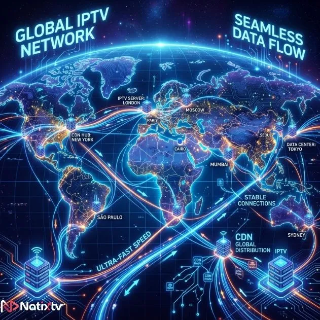 fast iptv service powered by global servers and CDN