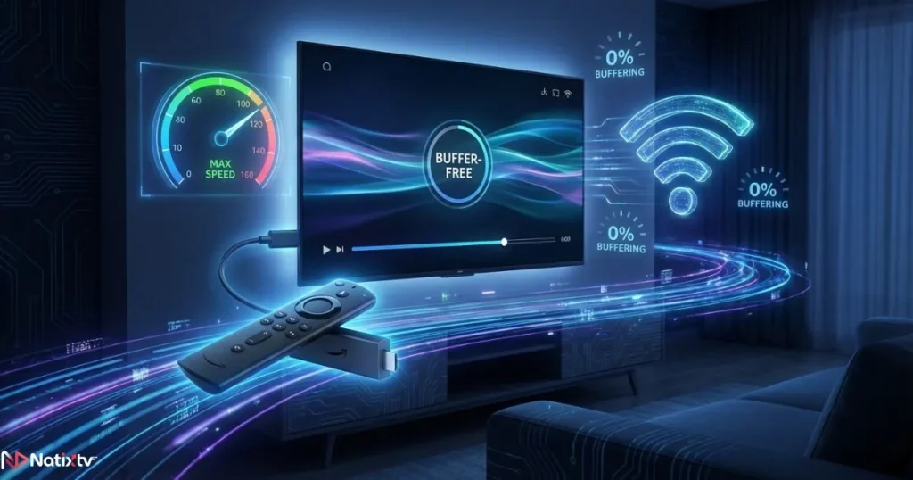 optimize iptv app for firestick for smooth streaming performance
