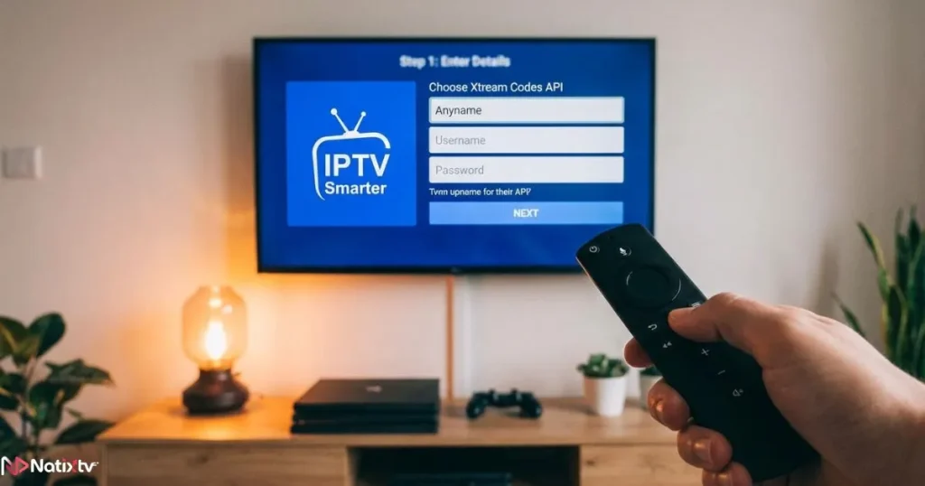 setup process for sports on iptv on streaming device