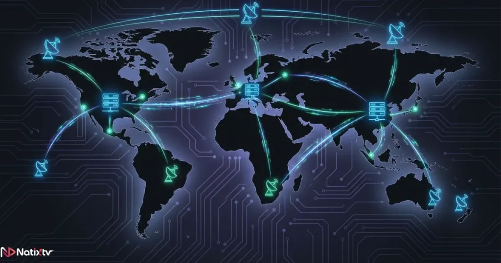 Reliable IPTV subscription backed by global server infrastructure and CDN technology