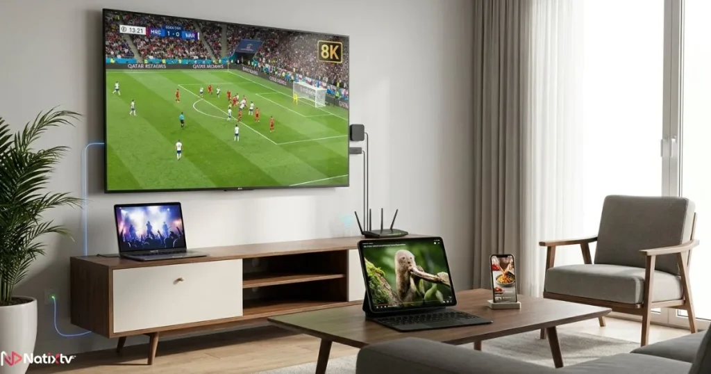 IPTV for Smart TV and Firestick across multiple streaming devices