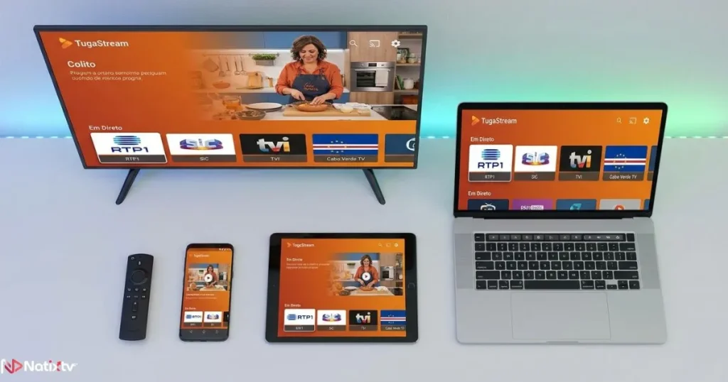 Watch Portuguese TV online on multiple devices with an IPTV Portugal subscription