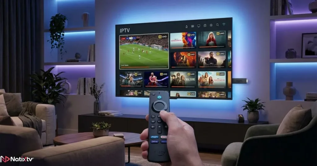 IPTV for Firestick setup with live streaming channels