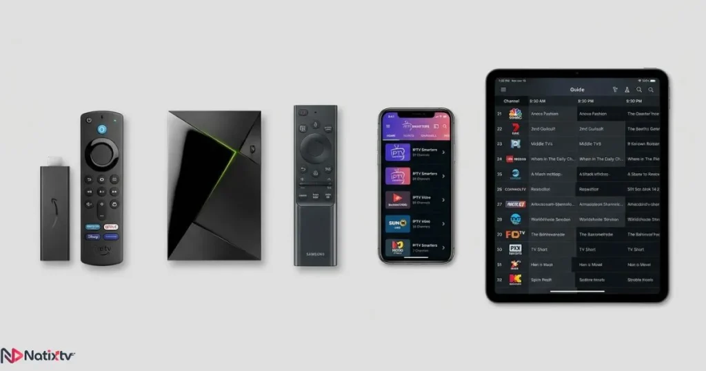 IPTV compatible devices pour regarder l'IPTV HD France sur tous vos écrans