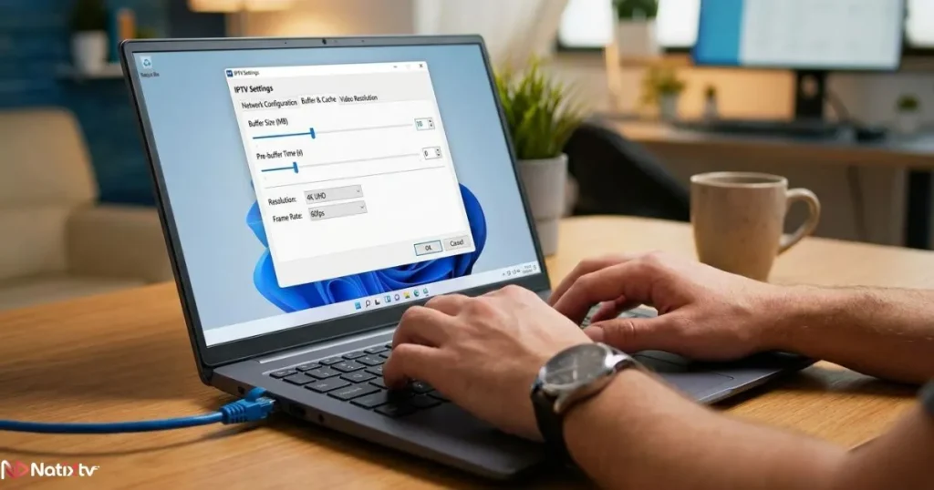 Optimizing windows IPTV setup settings for smooth 4K streaming on PC