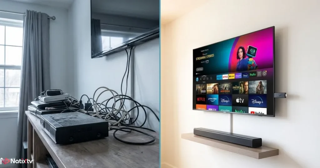 Switching to an IPTV streaming service - cutting the cord from traditional cable TV in the USA