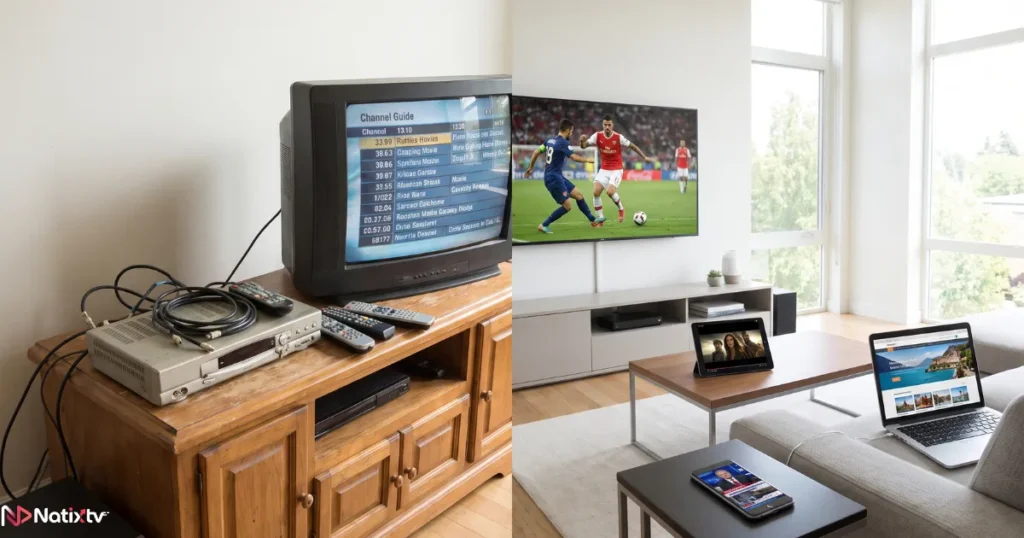 Reliable IPTV experience compared to traditional television services