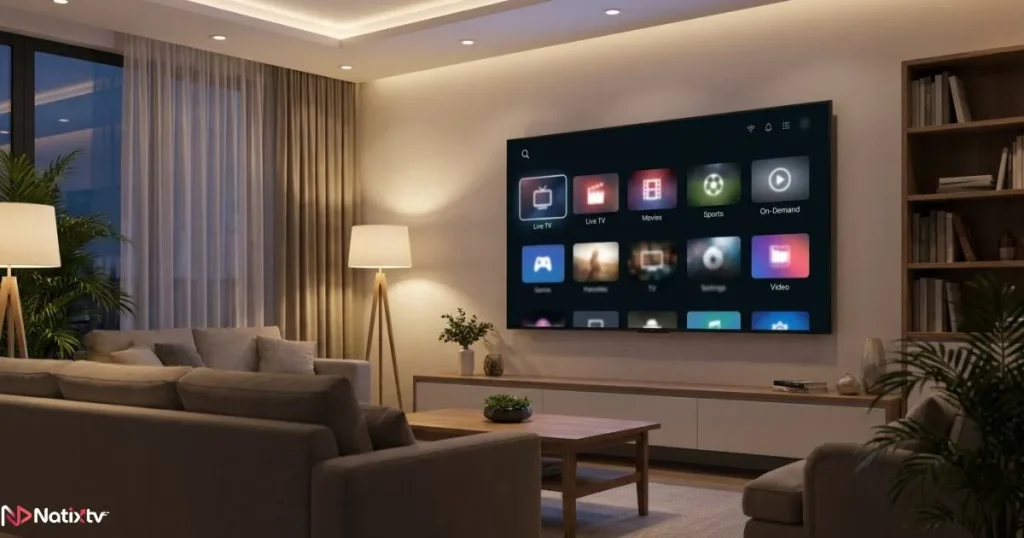 Premium IPTV service with extensive IPTV channels and 4K streaming quality