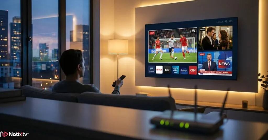 Testing an IPTV subscription for streaming quality and reliability