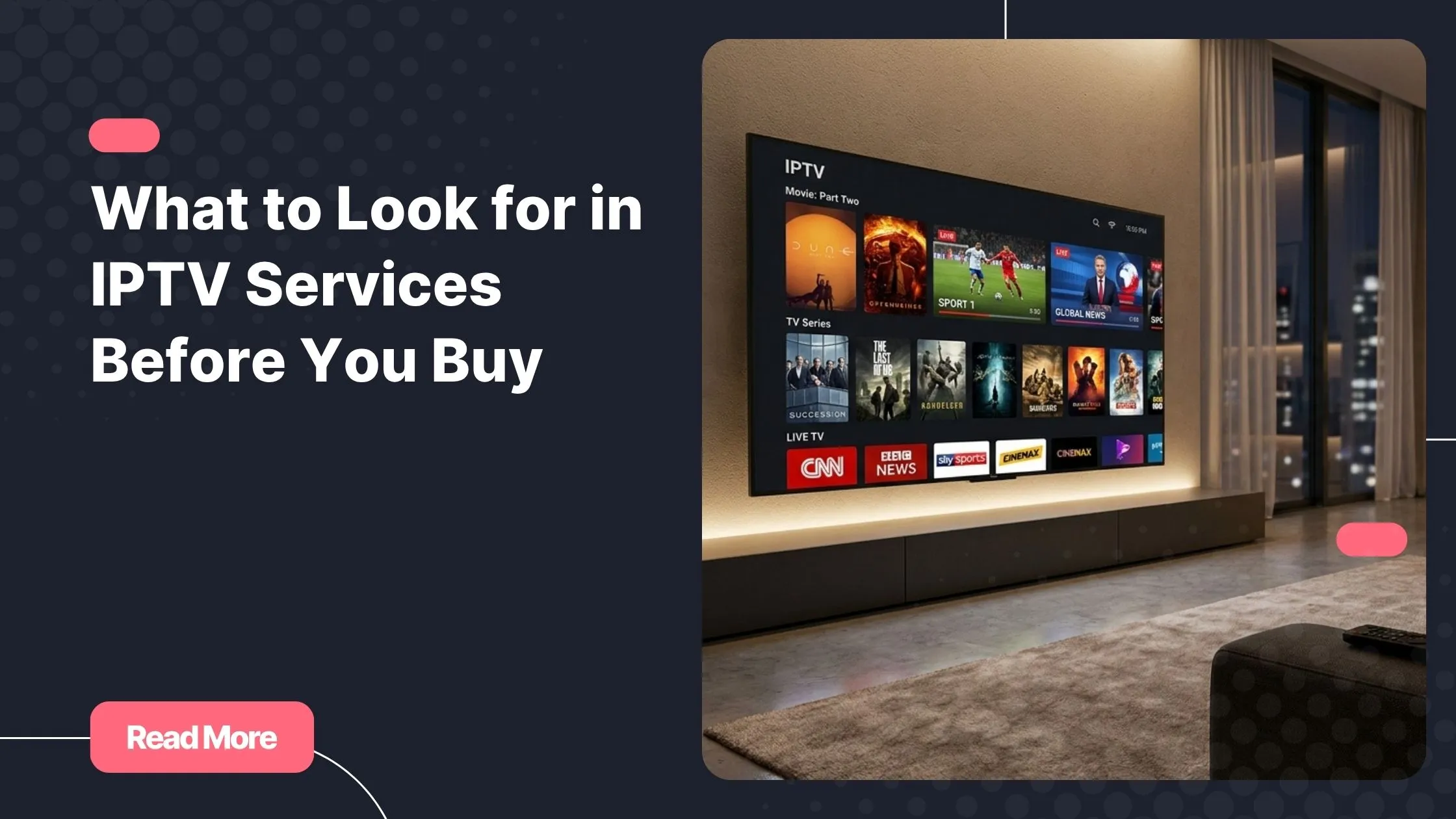 Best IPTV subscription providers compared