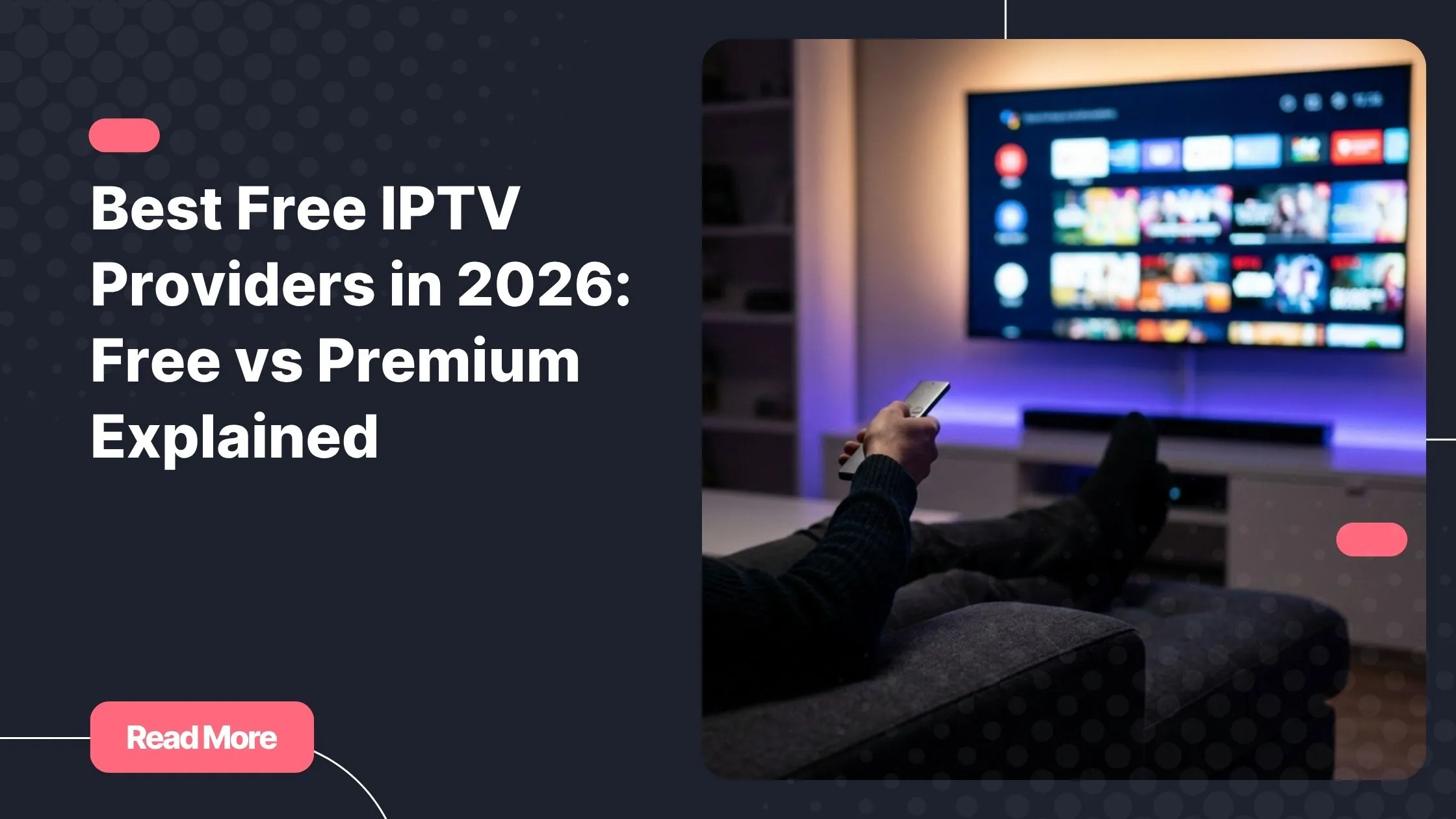 IPTV SubsIPTV streaming setup in a modern living room with smart TV channel selectioncription