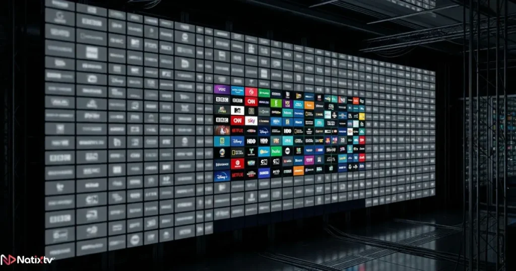 IPTV channels USA - quality matters more than quantity in a channel grid