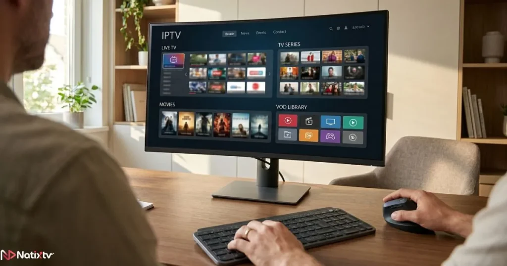 Windows IPTV player setup for PC IPTV navigation